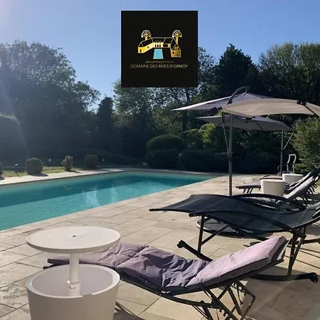 Dans Domaine Avec Piscine Et Clim Lejlighed *
